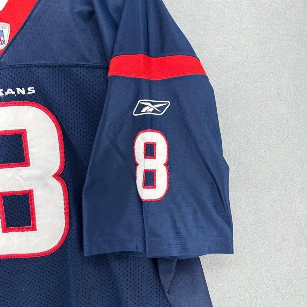Y2K Houston Texans David Carr Reebok On Field Jersey Navy Blue SZ 56 3XL VTG - Picture 8 of 10